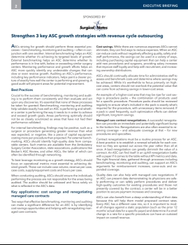 ASC Revenue Cycle Key Performance Indicators to Monitor